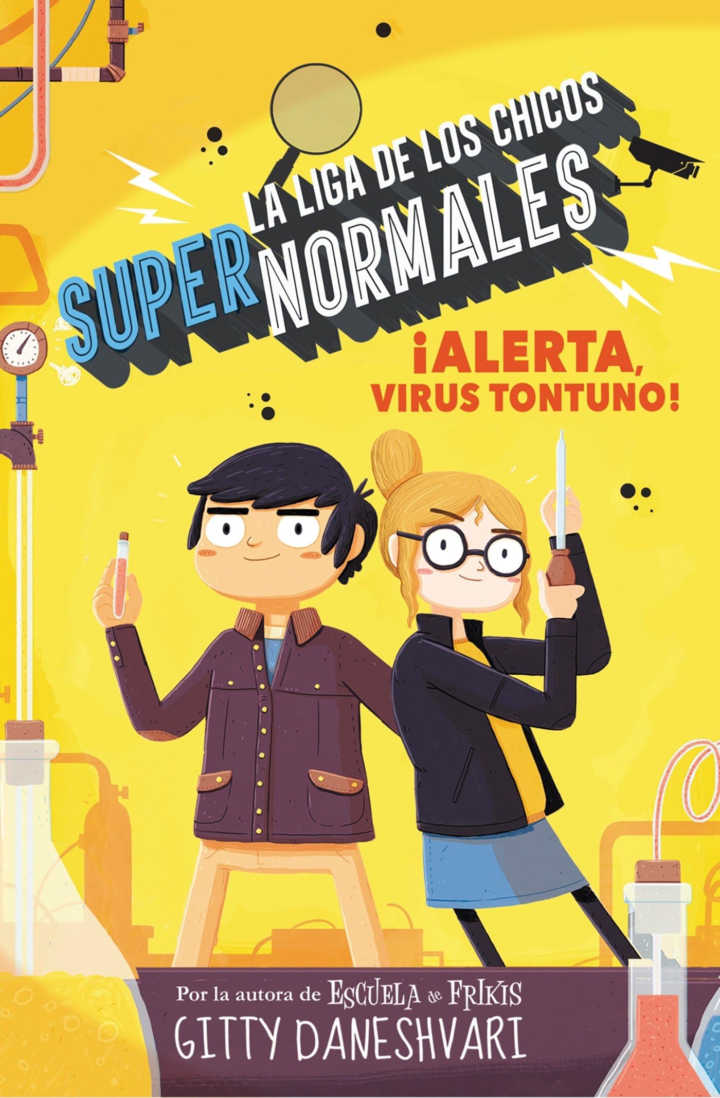 ¡Alerta, virus tontuno! (La liga de los chicos súper normales 2) (Montena)