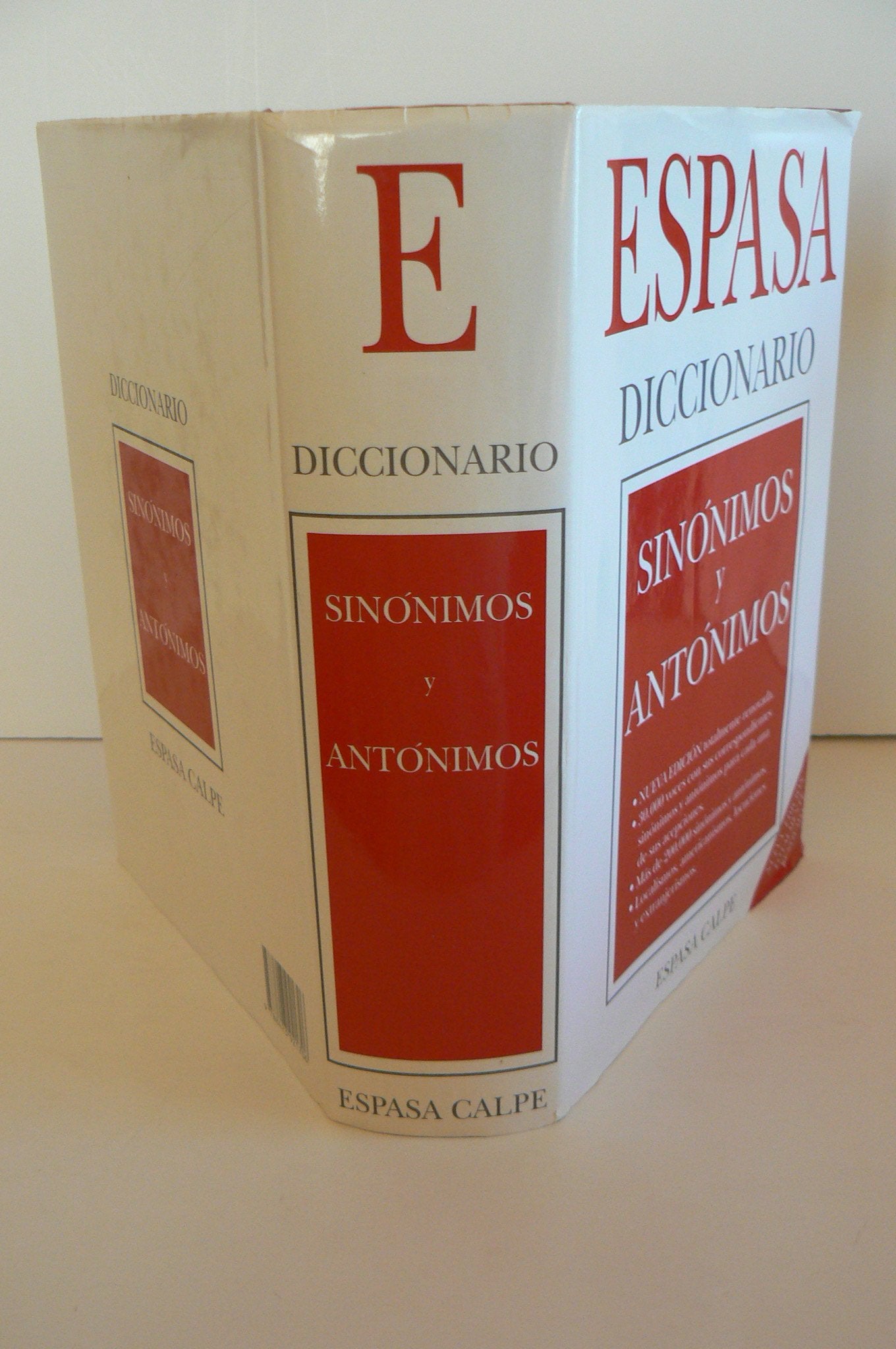 Diccionario espasa sinonimos y antonimos