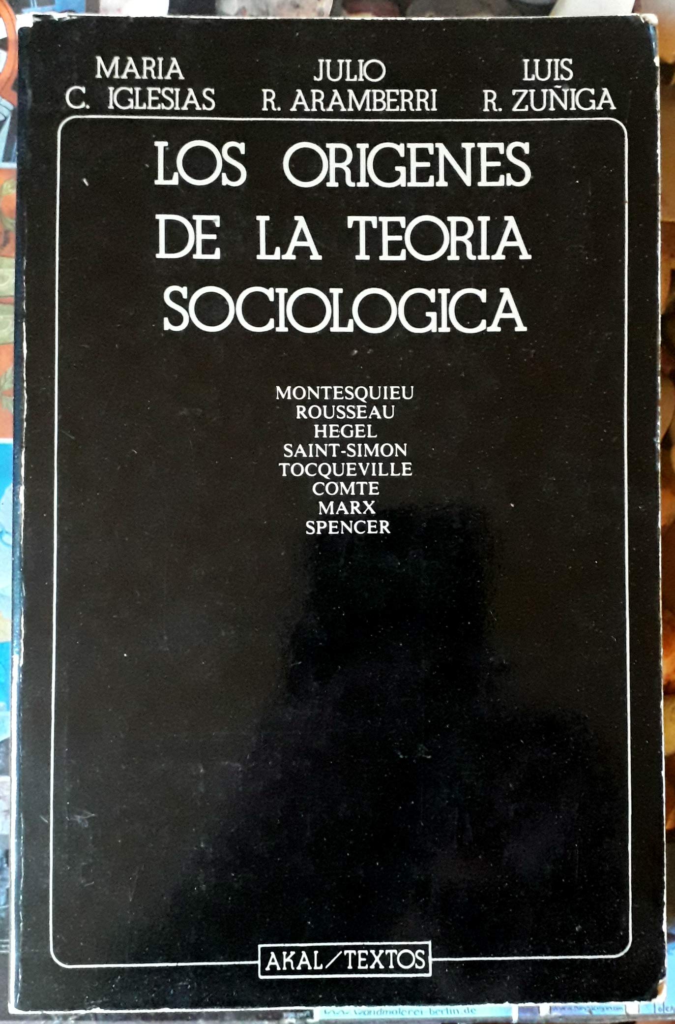 Los origenes de la teoria sociologica