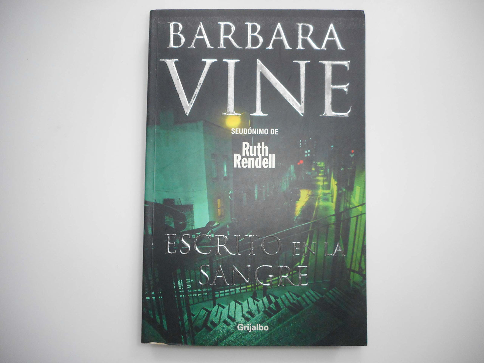 ESCRITO EN LA SANGRE--GRIJALBO (NOVELA DE INTRIGA)