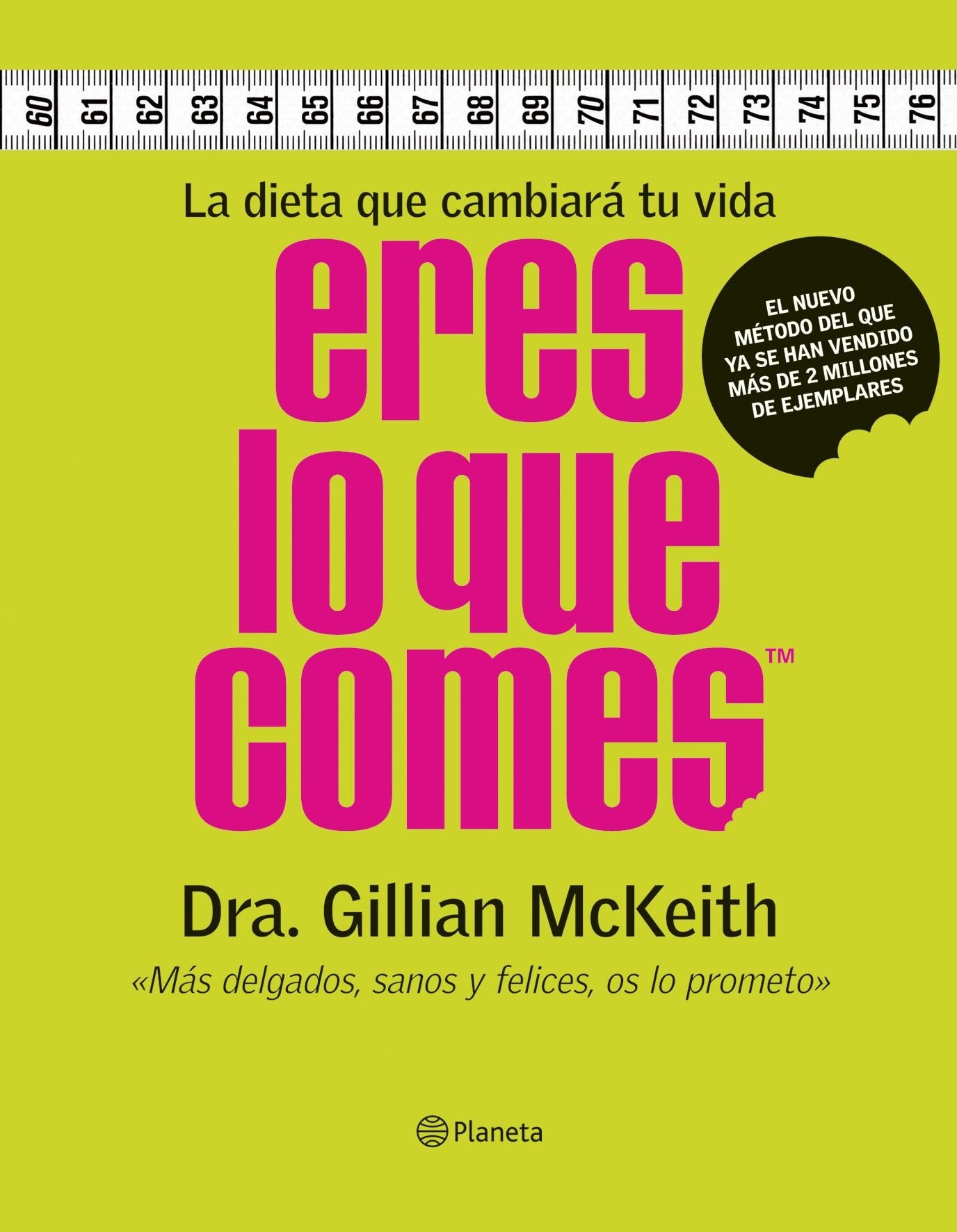 Eres Lo Que Comes. La Dieta Que Cambiara Tu Vida