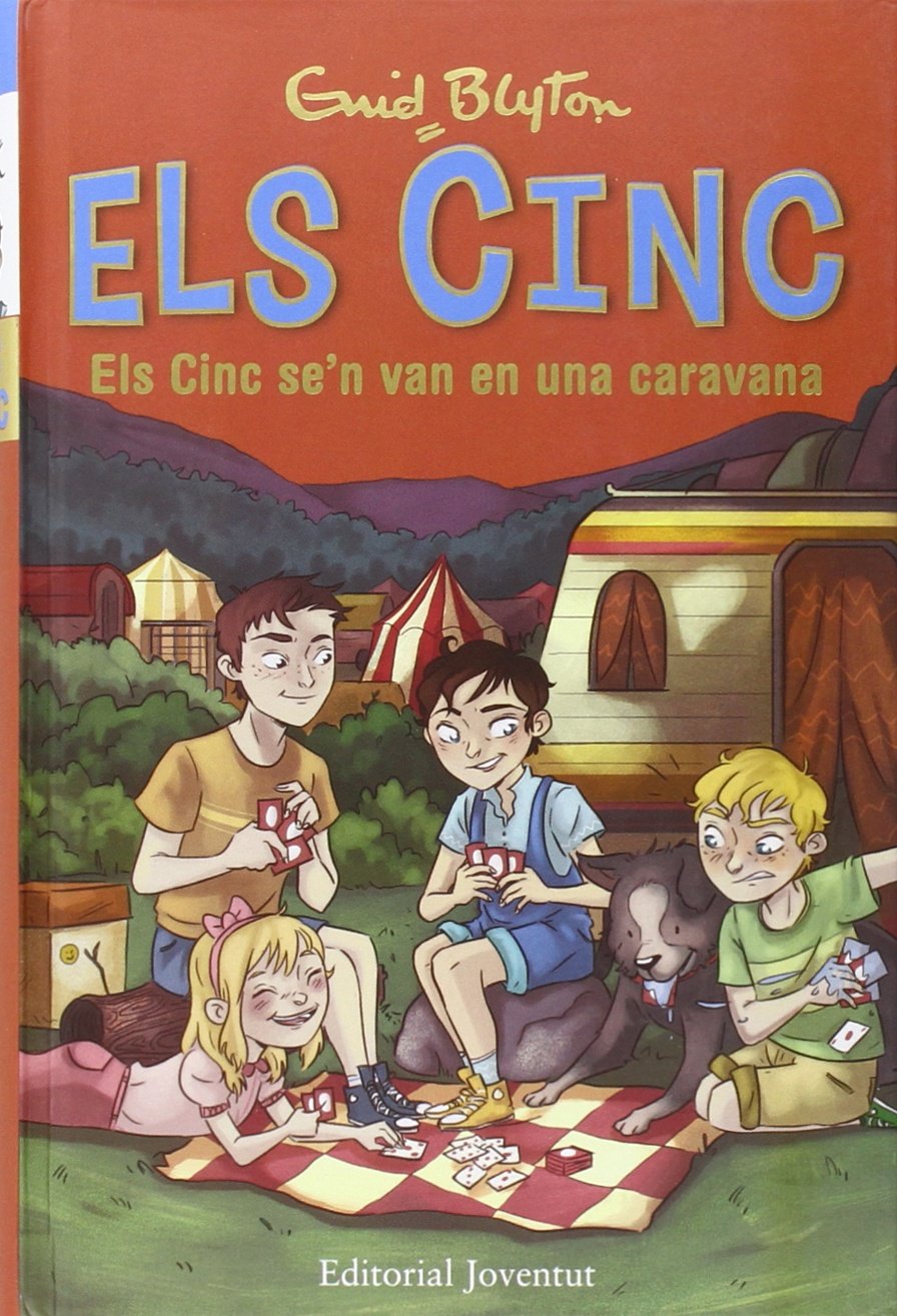 Els Cinc se'n van en una caravana