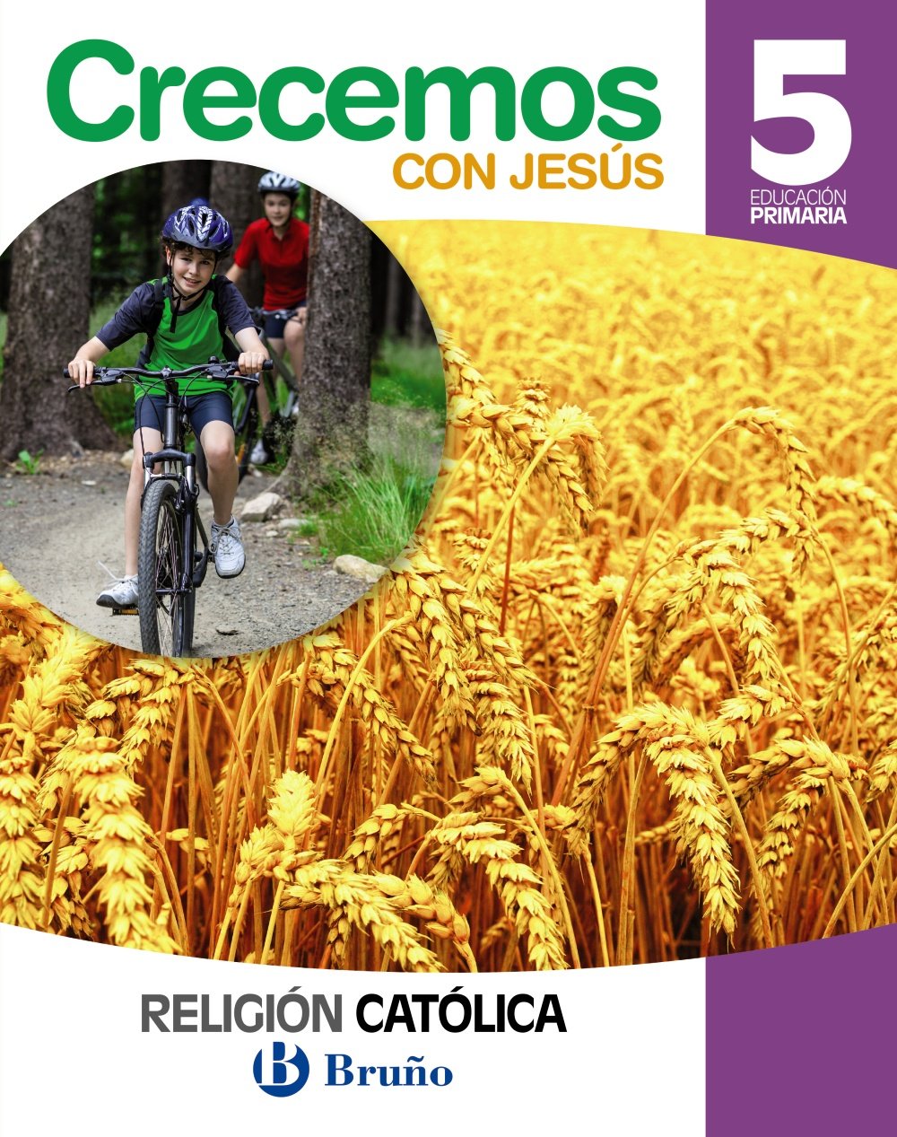 Religión católica Crecemos con Jesús 5 Primaria - 9788469610282 (5º Primaria)