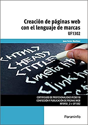 Creación de páginas web con el lenguaje de marcas (Informática y Comunicaciones)