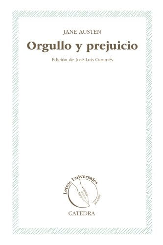 Orgullo y prejuicio (30 Años Letras Universales)