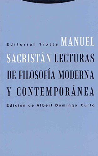 Lecturas De Filosofía Moderna Y Contemporánea (Estructuras y Procesos. Filosofía)