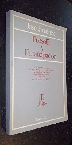 Filosofia y emancipacion