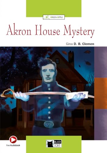 AKRON HOUSE MYSTERY: Akron House Mystery + audio CD/CD-ROM (Green apple) - 9788853012043 (BLACK CAT. GREEN APPLE)