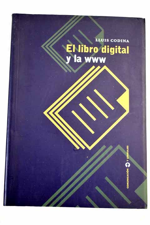 Libro digital y la www, el