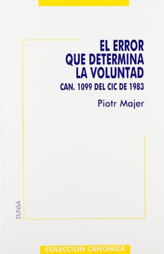 El error que determina la voluntad