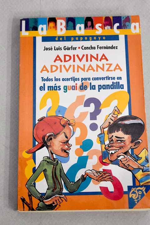 Adivina, adivinanza