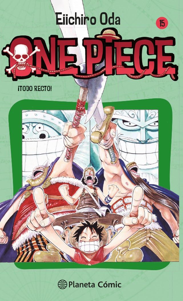 One Piece nº 015: ¡Todo recto! (Manga Shonen)