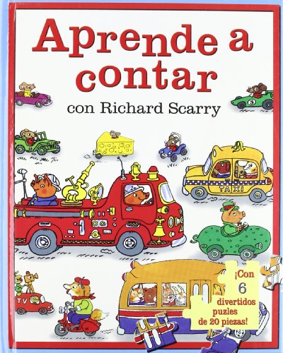 Aprende a contar con Richard Scarry (Libro-puzzle)