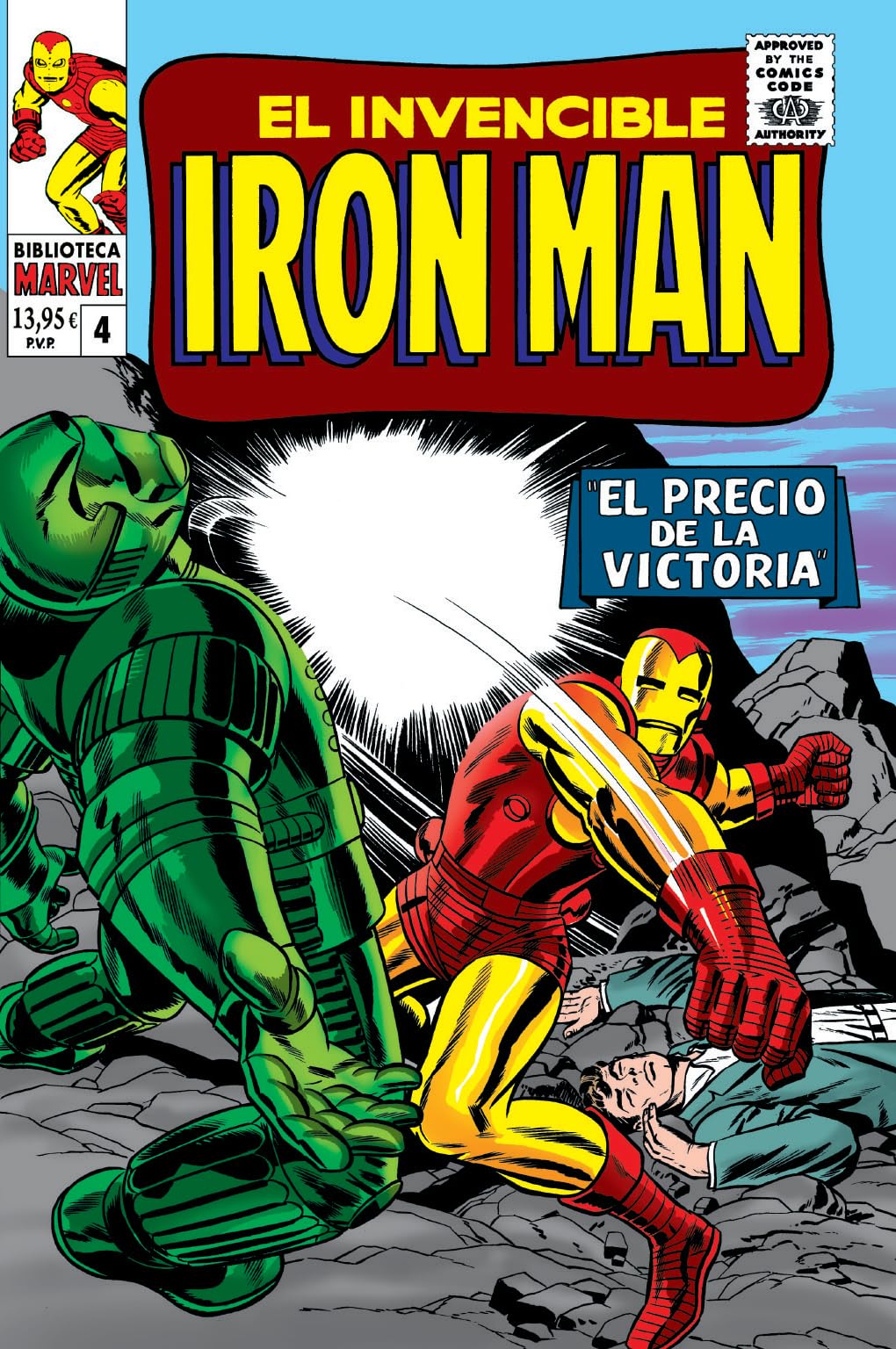 Biblioteca marvel el invencible iron man 4. 1965-66: tales of suspense 67-76 usa