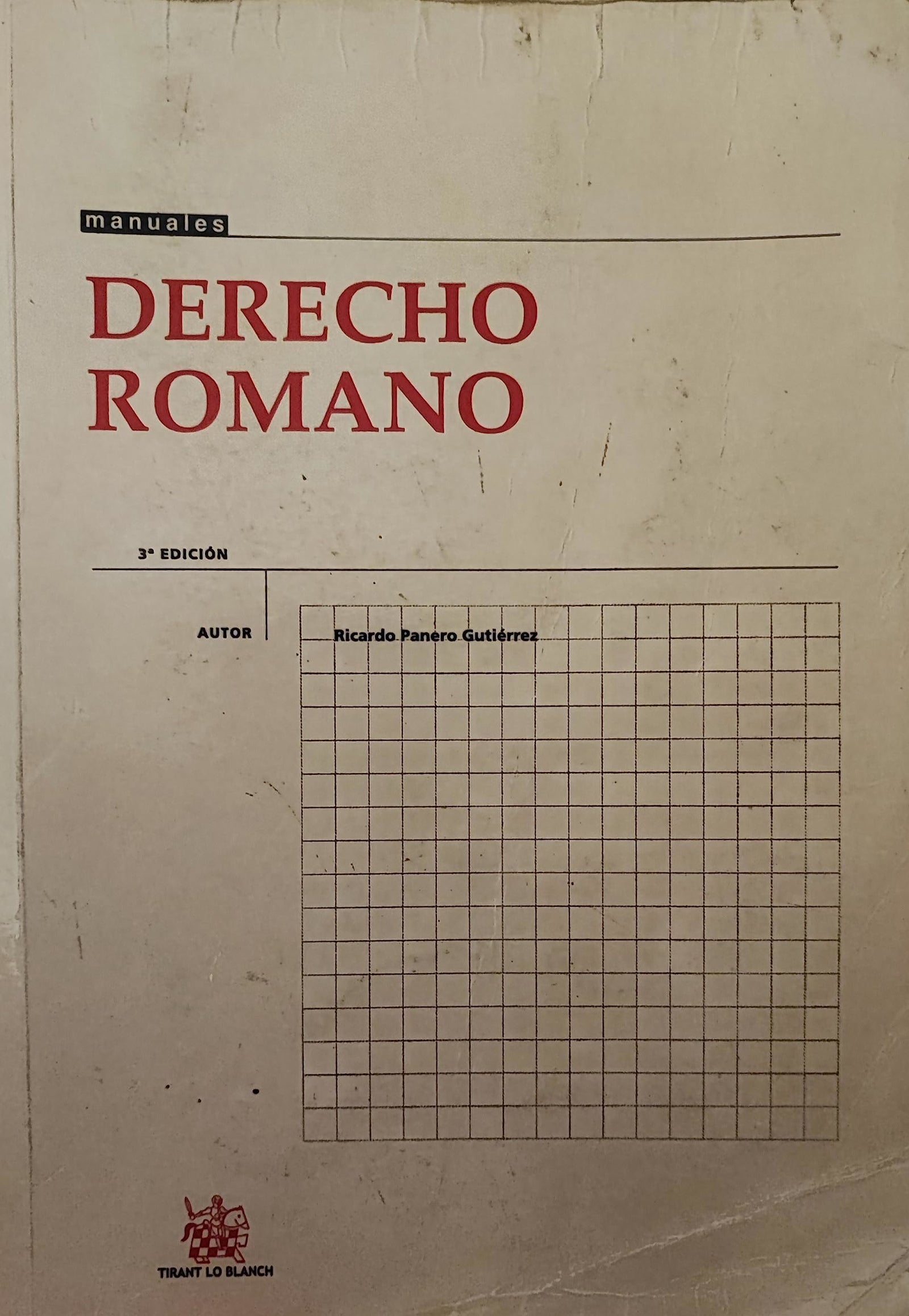Derecho romano (3ª ed.)
