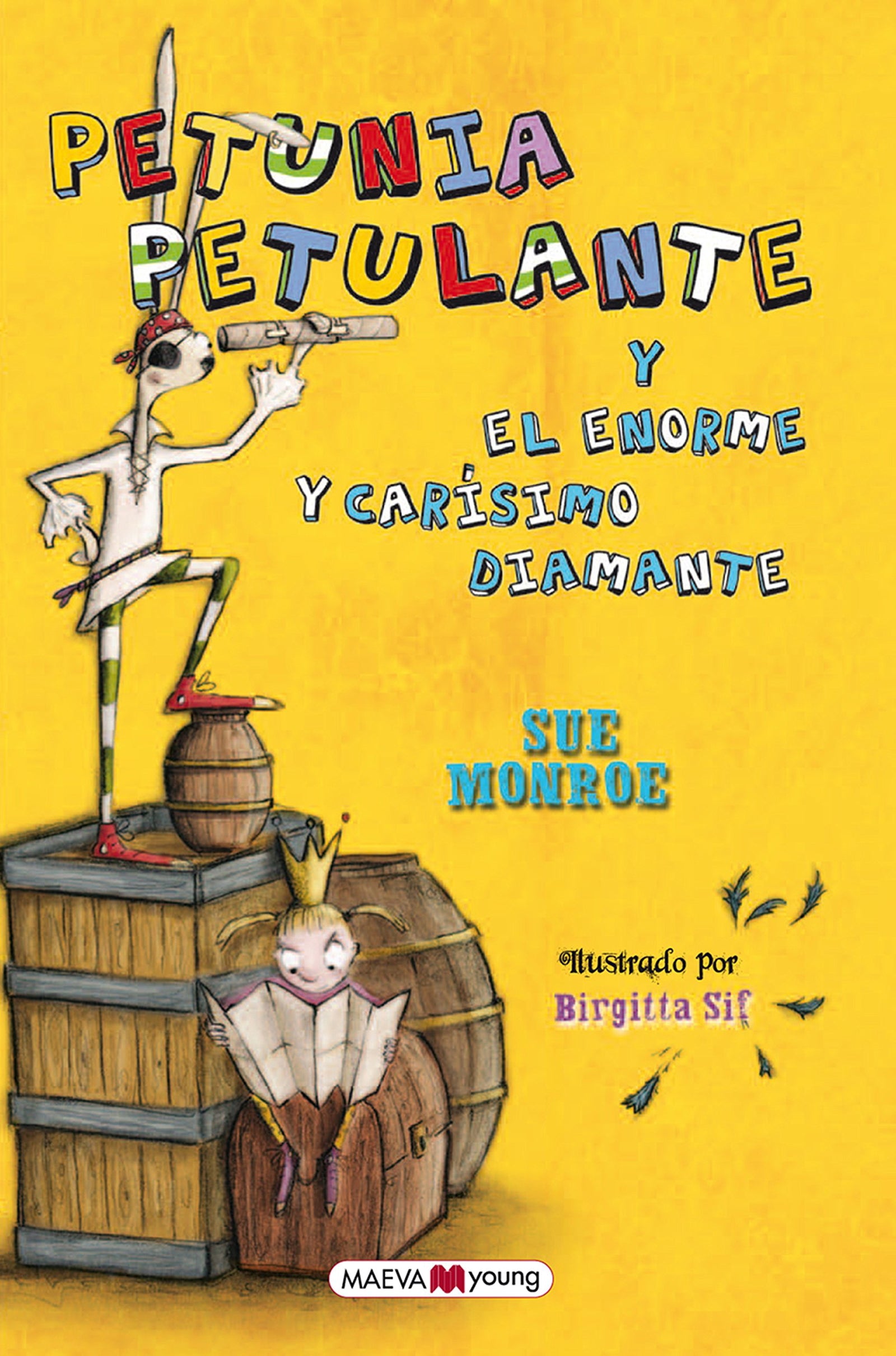 Petunia Petulante y el enorme y carísimo diamante (Narrativa infantil y juvenil)