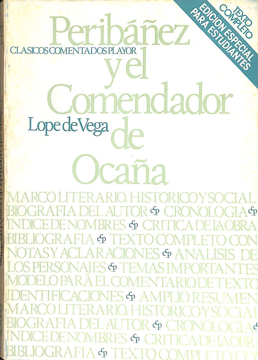 Fuente ovejuna;peribañez y el comendador de ocaña