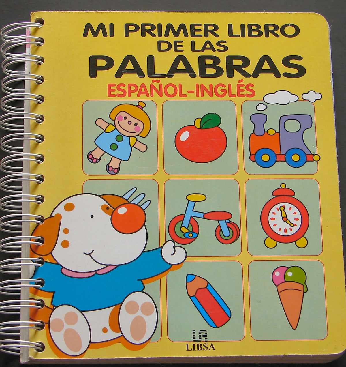MI PRIMER LIBRO DE LAS PALABRAS, ESPA?OL-INGLES (SIN COLECCION)