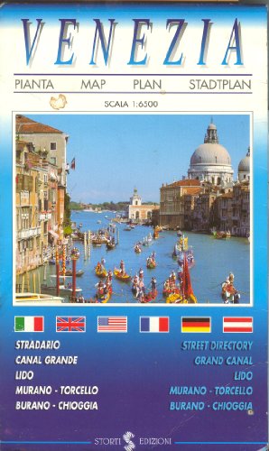 Pianta di Venezia. Ediz. italiana e inglese