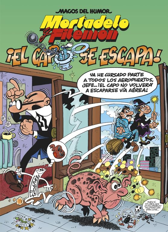 Mortadelo y Filemón. ¡El capo se escapa! (Magos del Humor 180) (Bruguera Clásica)
