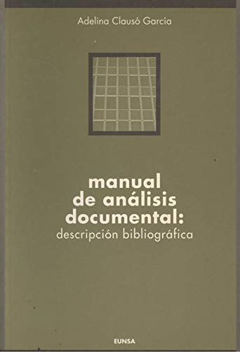 Manual de análisis documental