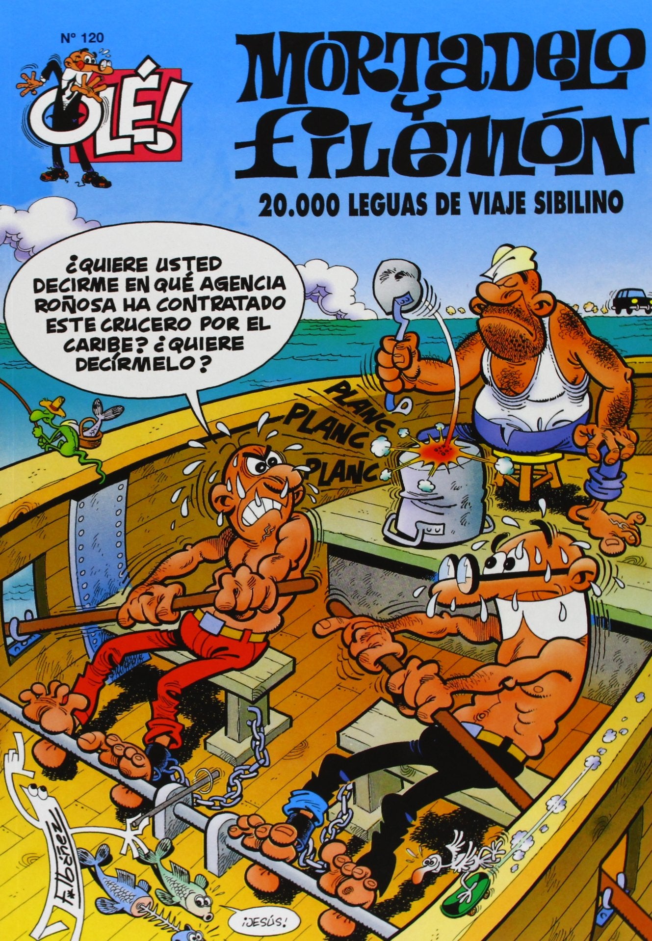20.000 leguas de viaje sibilino (Olé! Mortadelo 120)