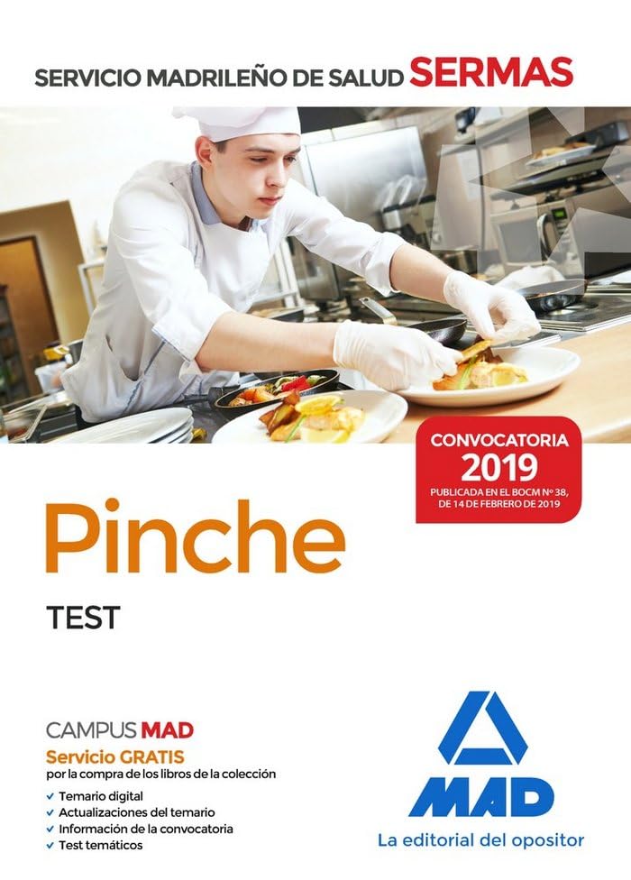 Pinche del Servicio Madrileño de Salud. Test