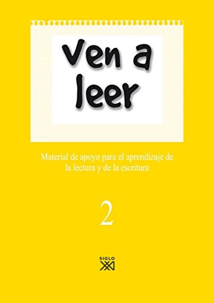 Ven a leer, 2. Material de apoyo para el aprendizaje de la lectura y la escritura
