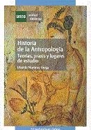 Historia de La Antropología, Teorías, Praxis y Lugares de Estudio (UNIDAD DIDÁCTICA)