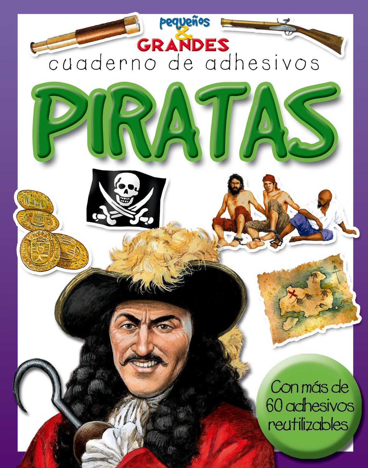 Piratas (Pequeños & Grandes cuadernos de adhesivos)