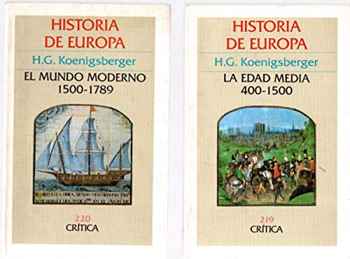 Historia de Europa. t.1. edad media (400-1500)