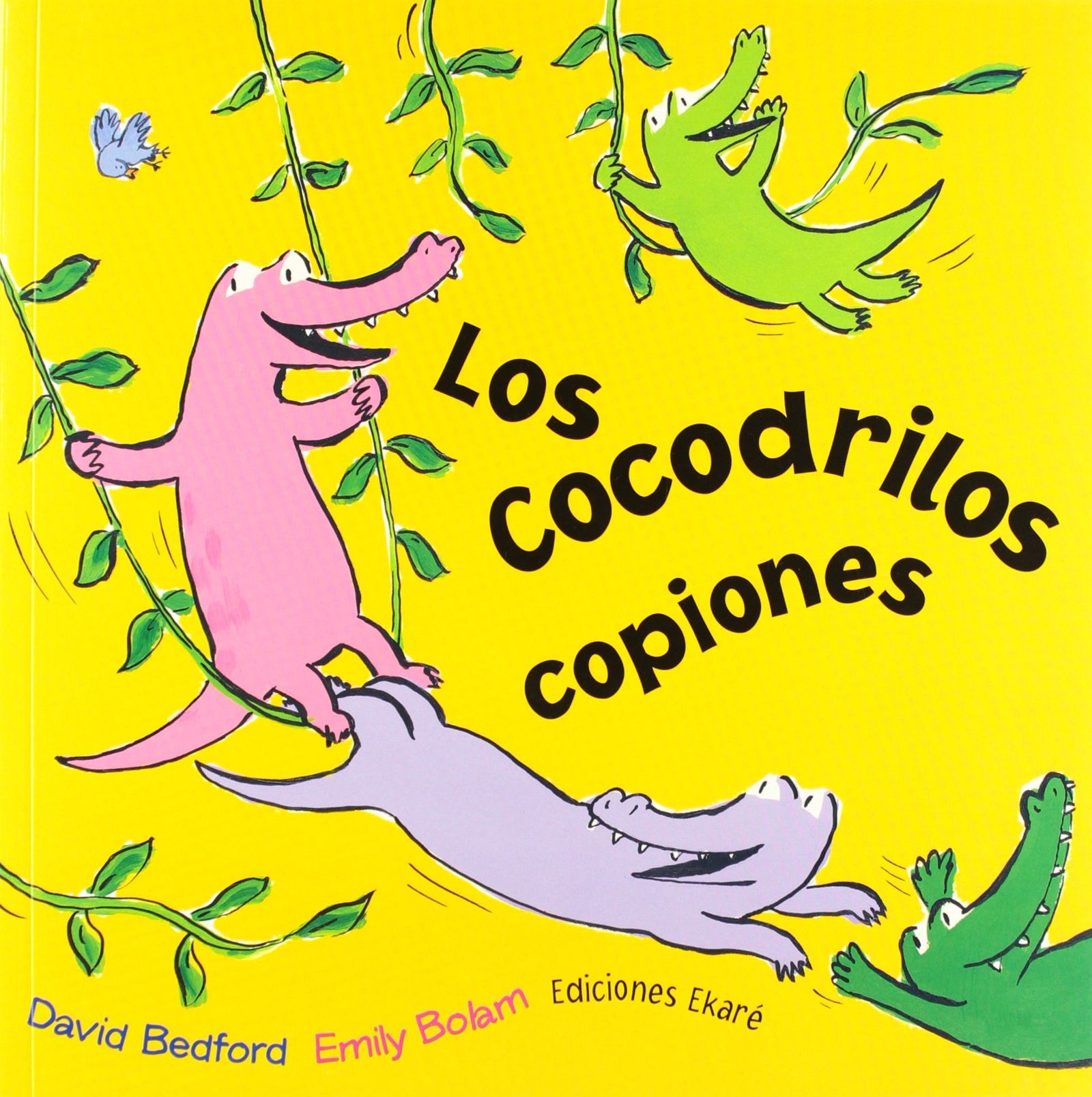 Los cocodrilos copiones (Jardín de libros)