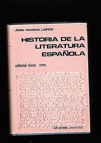 Historia de la literatura española