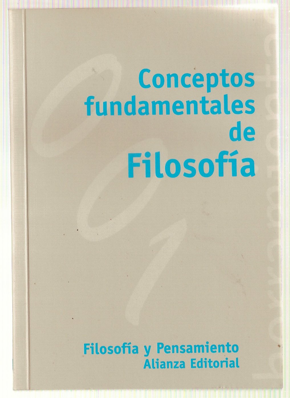 Conceptos fundamentales de filosofia