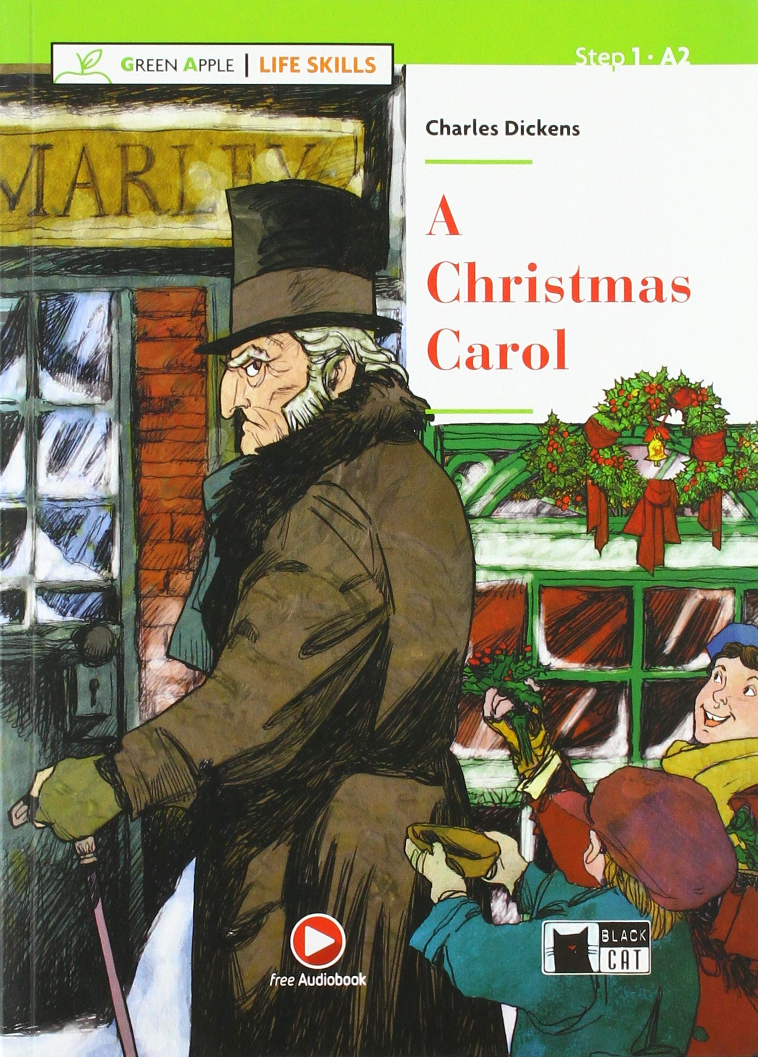 A CHRISTMAS CAROL (FREE AUDIO) LIFE SKILLS (Black Cat. reading And Training) - 9788468268576