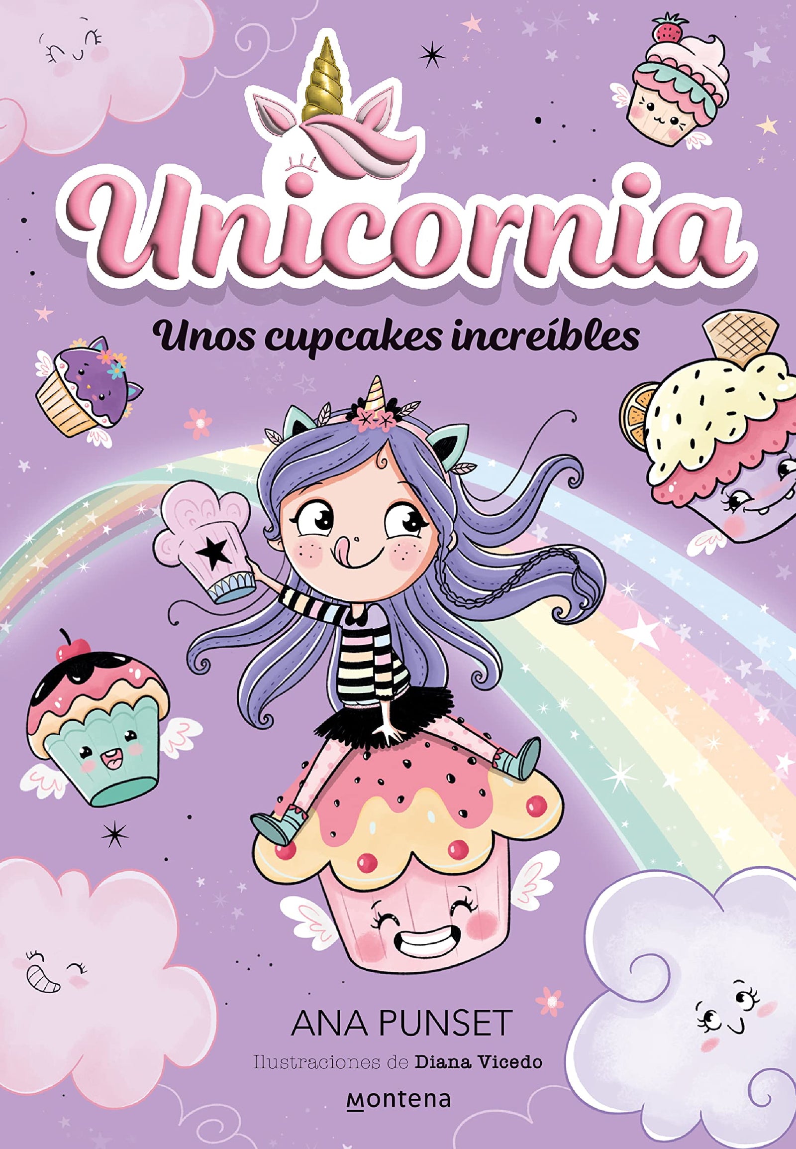 Unicornia 4 - Unos cupcakes increíbles (Montena)