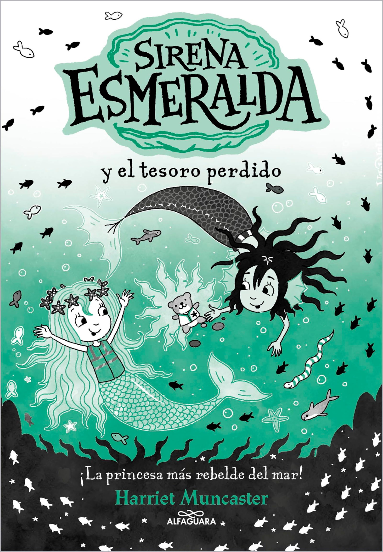 La sirena Esmeralda 3 - Sirena Esmeralda y el tesoro perdido: ¡Un libro mágico del universo de Isadora Moon con purpurina en la cubierta! (Harriet Muncaster)