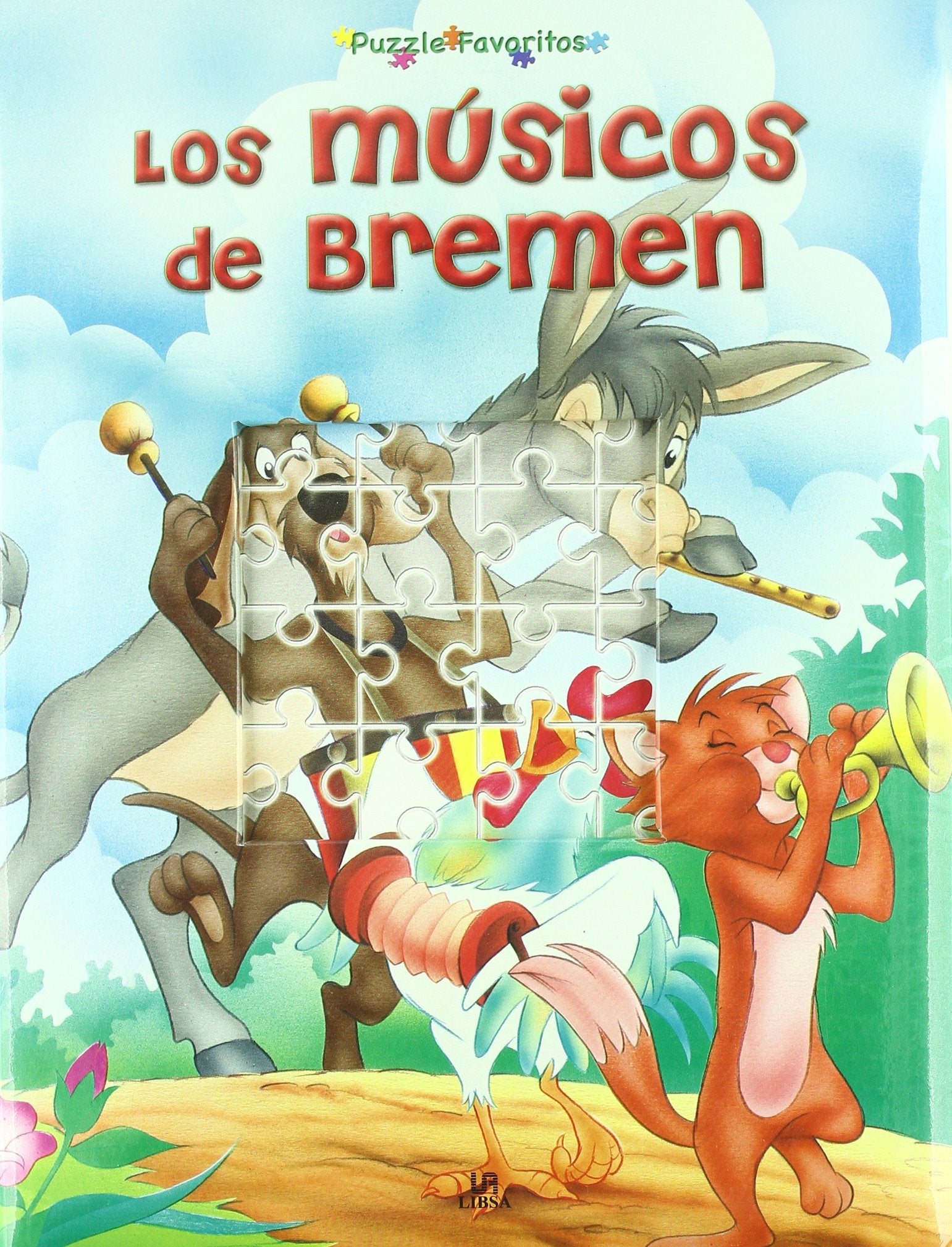 Los Músicos de Bremen (Puzzle Favoritos)