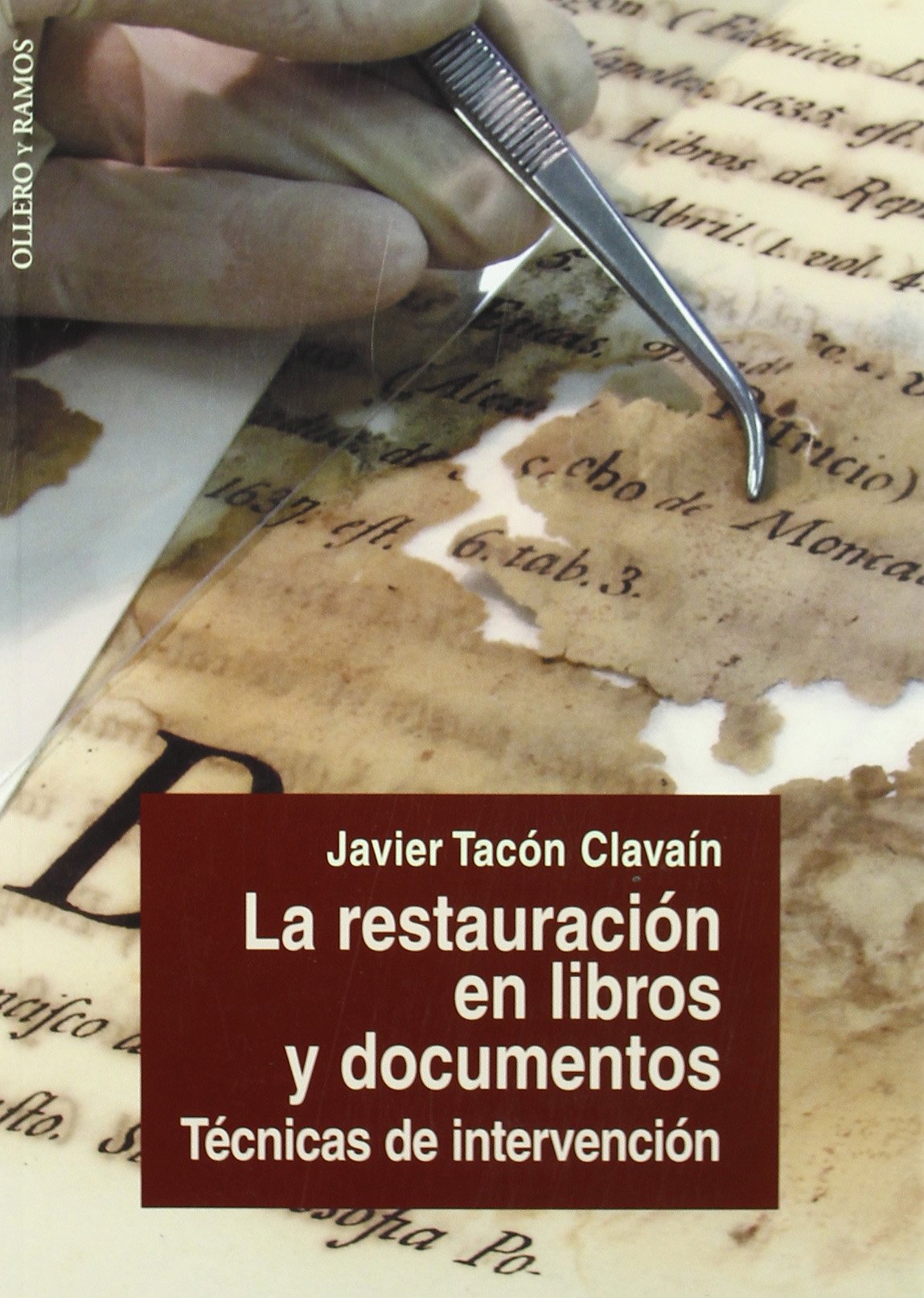 La restauración en libros y documentos