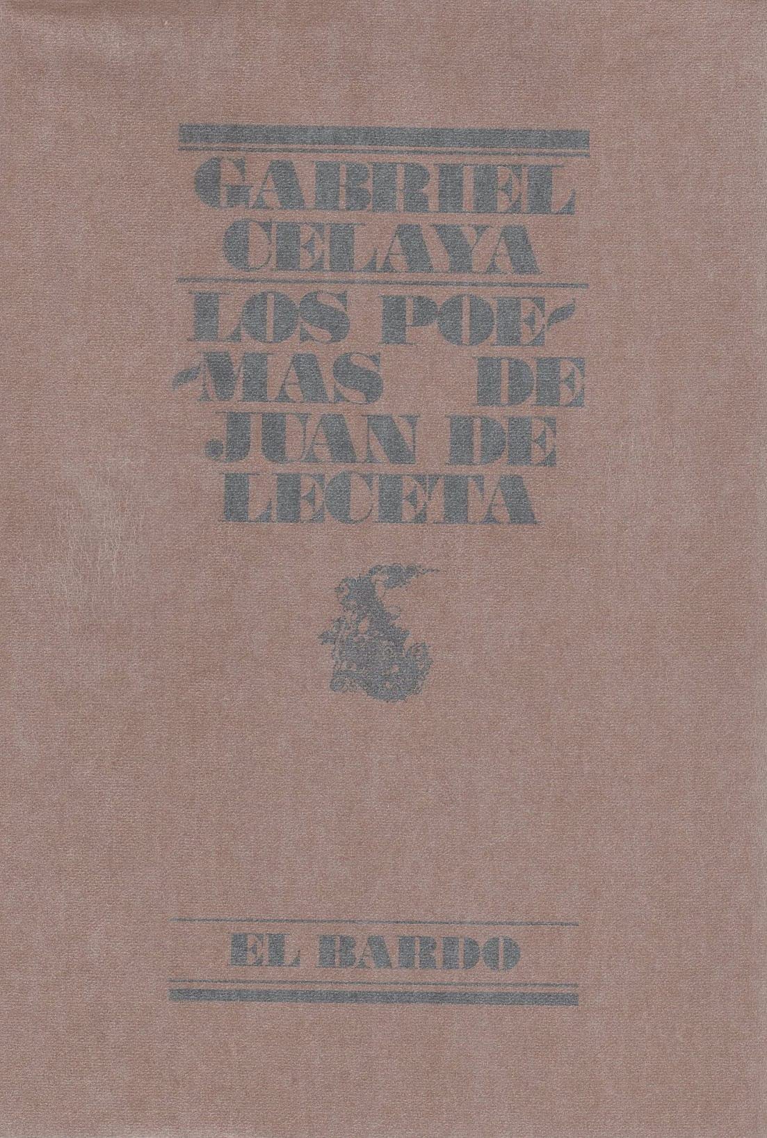 Los poemas de Juan de leceta