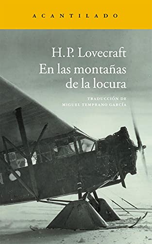 En las montañas de la locura (Narrativa del Acantilado)