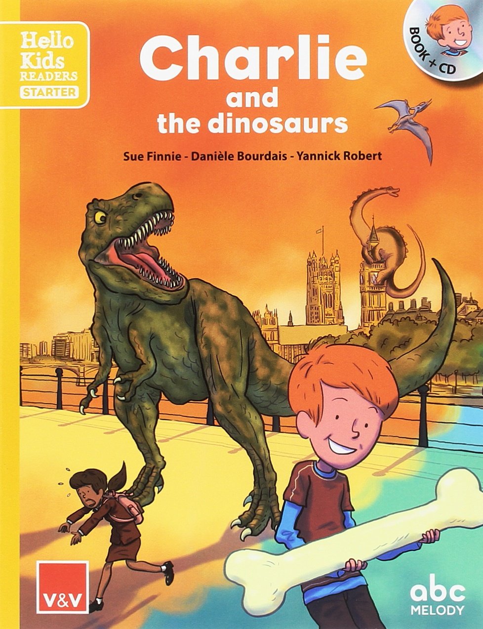 Charlie and the dinosaurs. Book and CD (Hello Kids Readers) - 9788468238784