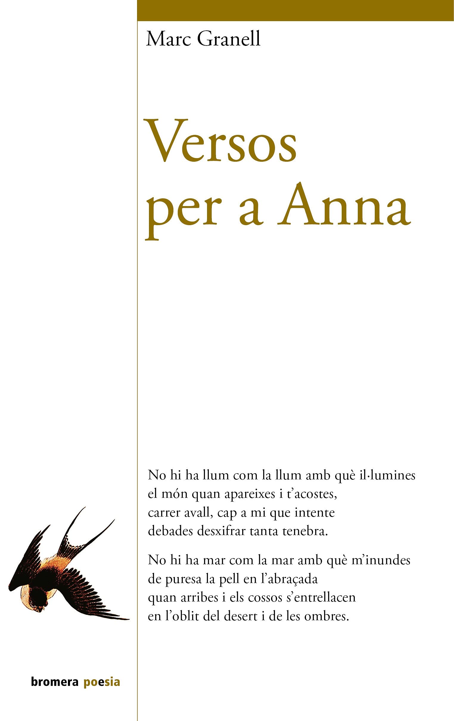 Versos per a Anna: 31 (Bromera Poesia)