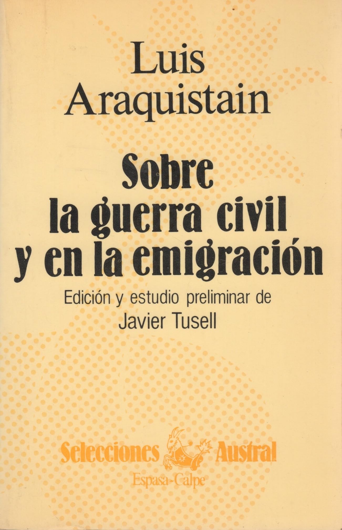 Sobre la Guerra civil y la emigracion