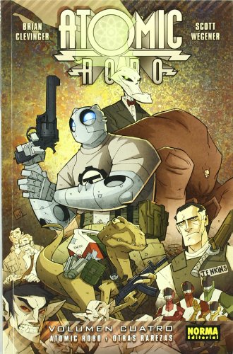 ATOMIC ROBO 4. ATOMIC ROBO Y OTRAS RAREZAS (CÓMIC USA)