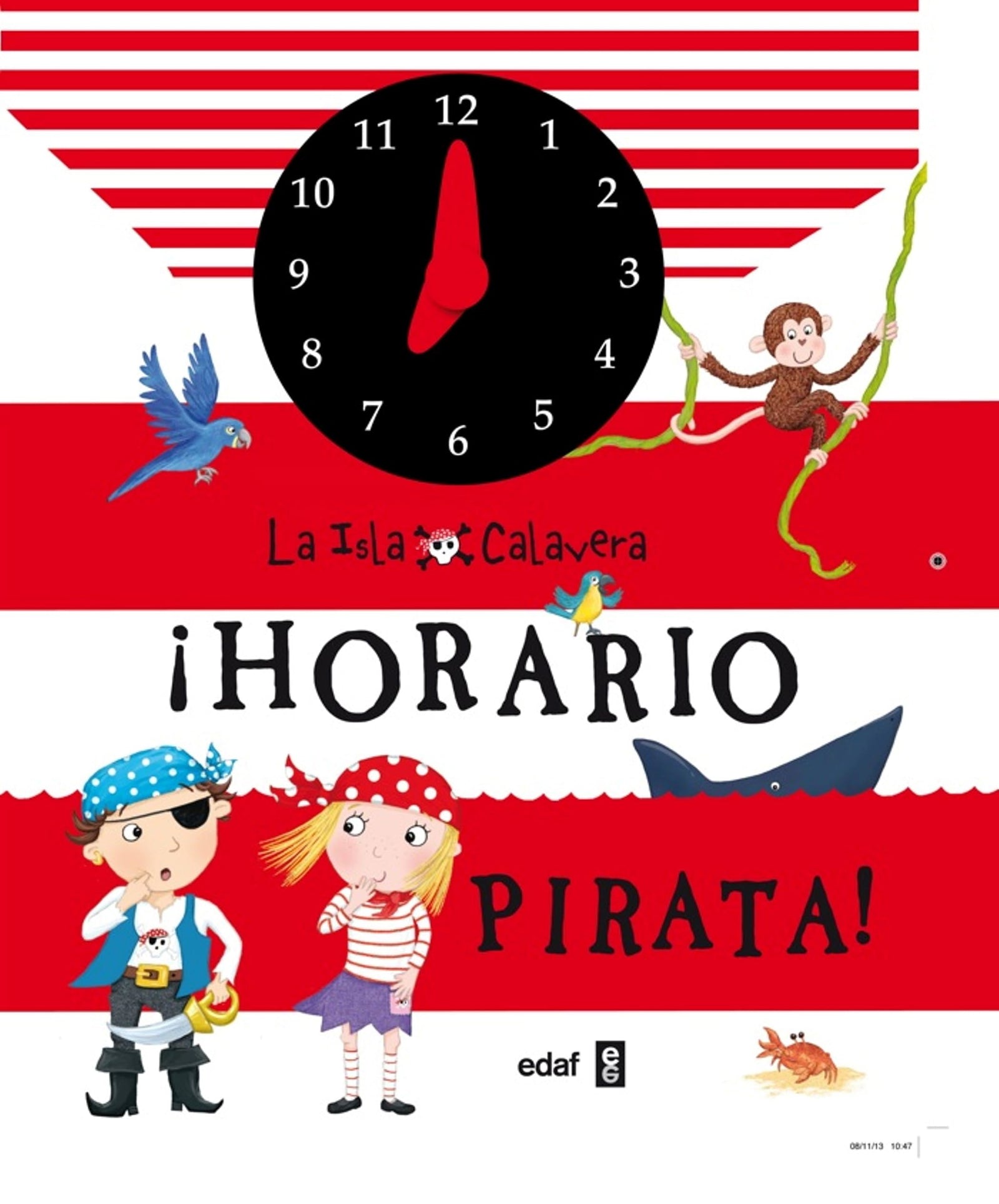 ¡HORARIO PIRATA! (La isla calavera)