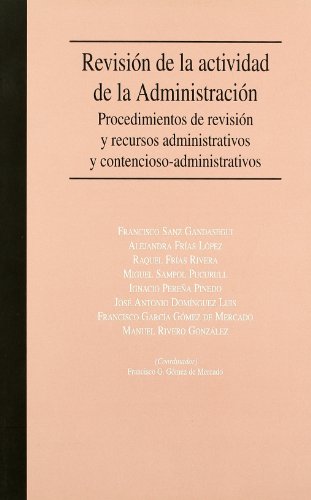 REVISION DE LA ACTIVIDAD DE ADMINISTRAC. (SIN COLECCION)