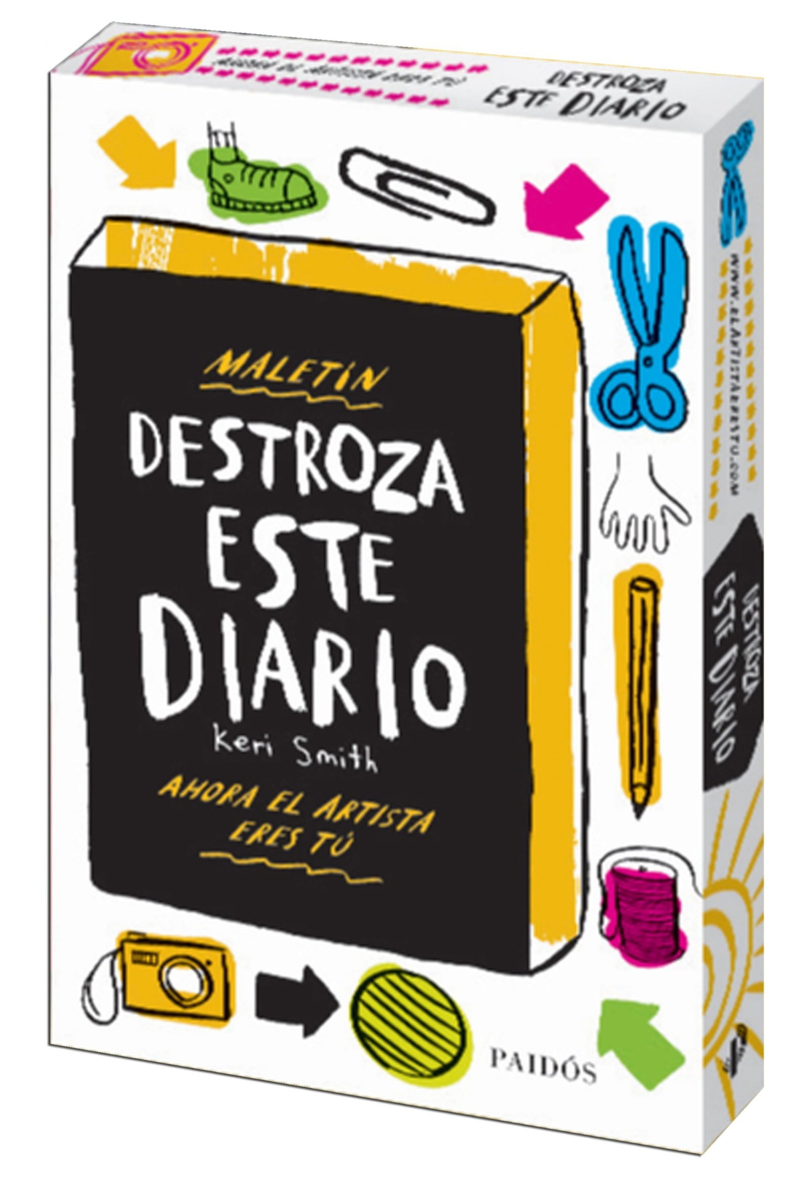 Maletín Destroza este diario (Libros Singulares)