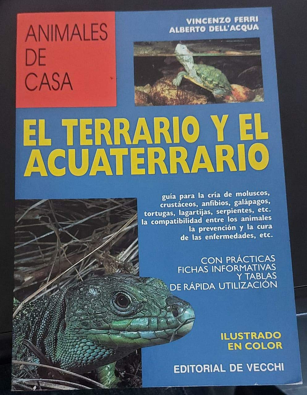 El terrario y el acuaterrario (animales de casa)