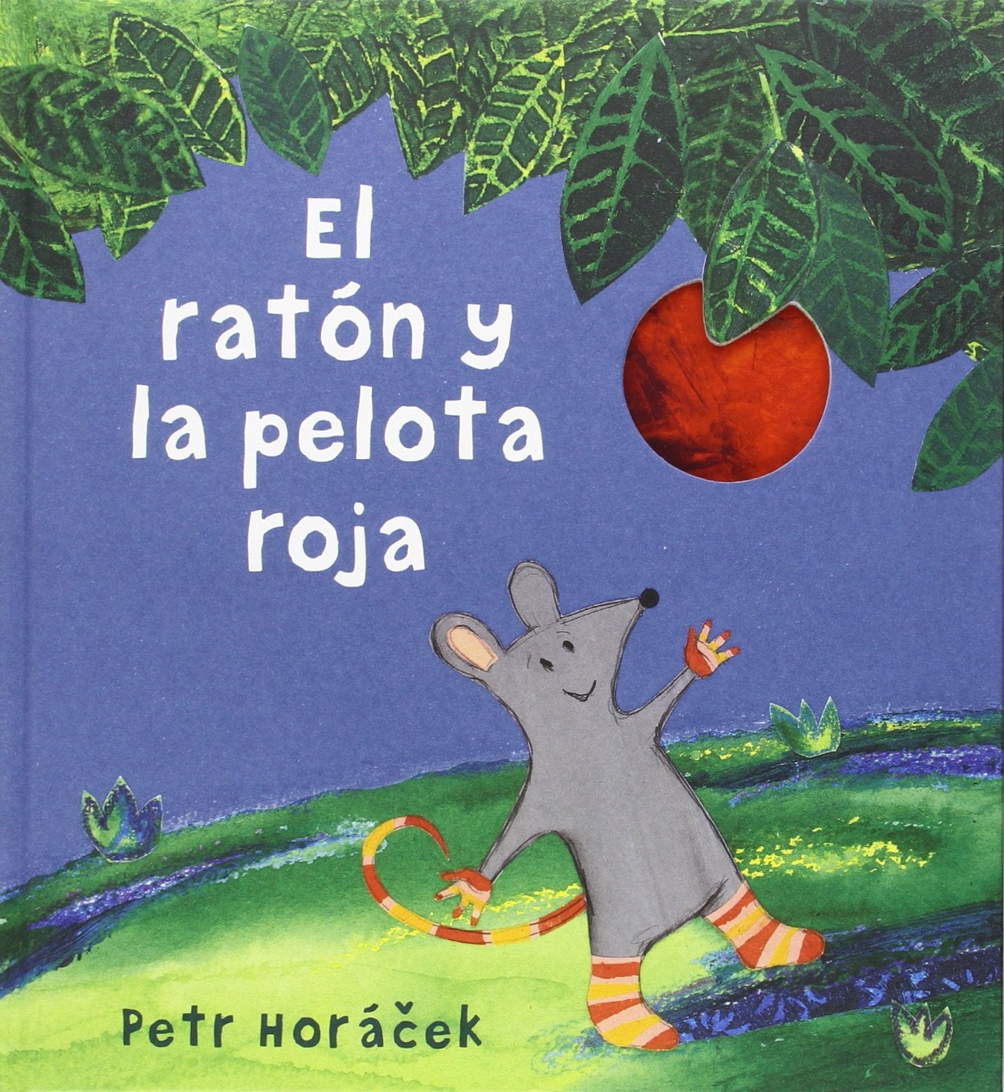El ratón y la pelota roja